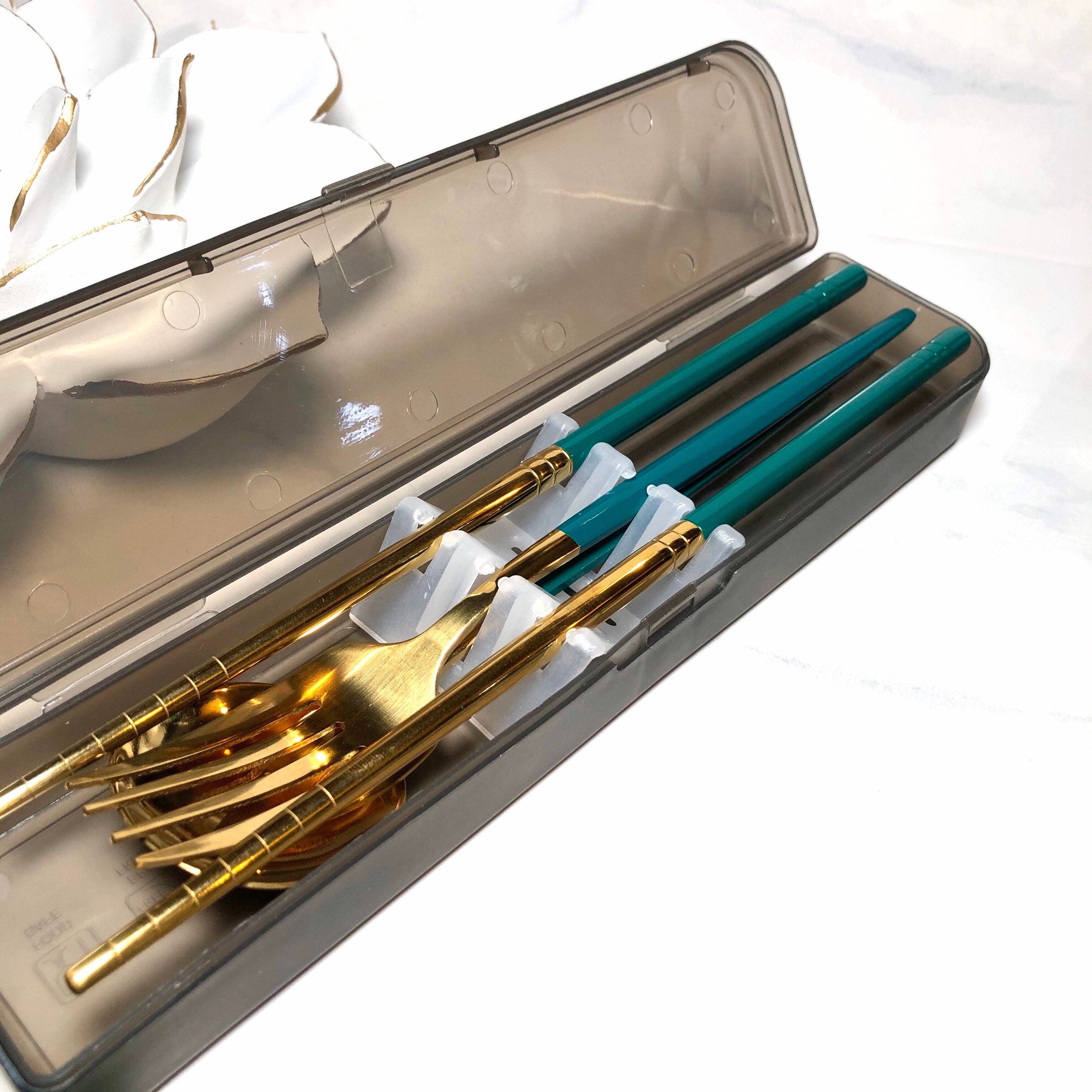 Personalized cutlery gift Stainless Steel Portable Reusable Etsy