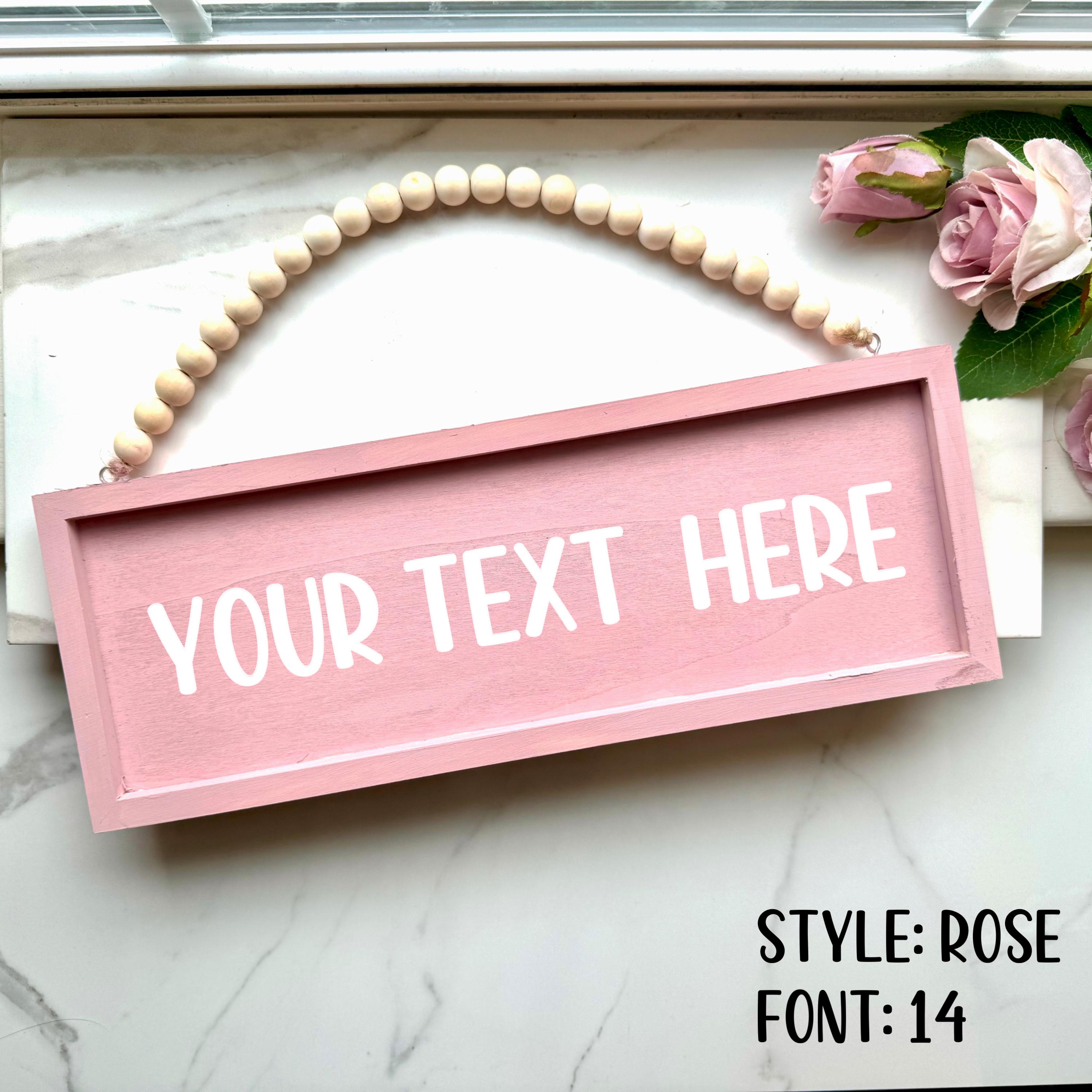Custom Sign, Reversible Sign, Personalized Sign, Office Door Hanger ...