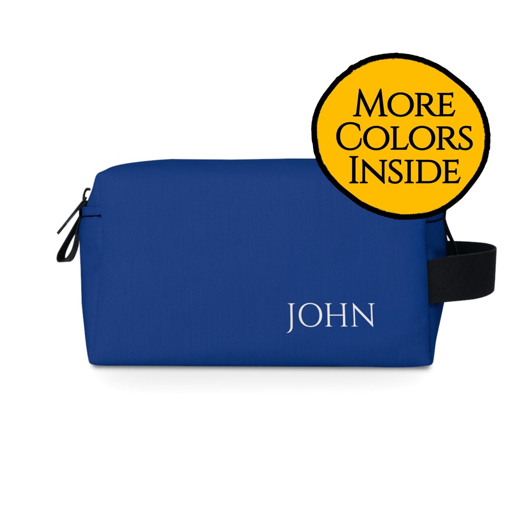 Toiletry Bag for Men Custom Travel Bag Personalized Etsy