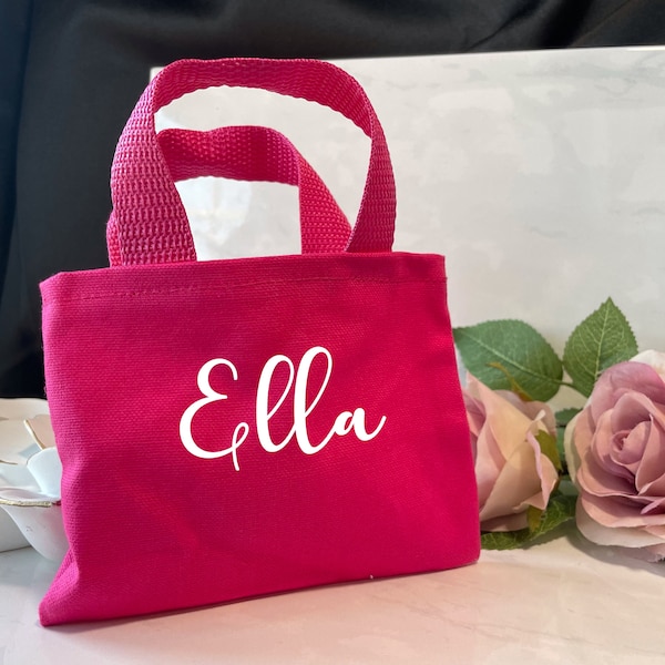 Personalized canvas gift bags | Party Favor Bags | Event Gift bags | Wedding favor Bags