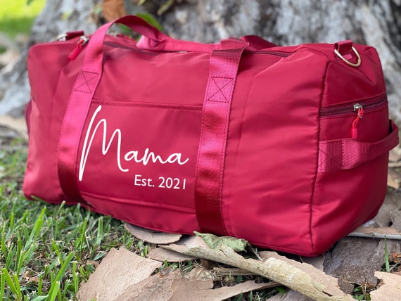 Hospital bag,  graduation gift, personalized duffel bag, Mom bag, Gifts for Couples, honeymoon bag,  weekender bag, birthday class of