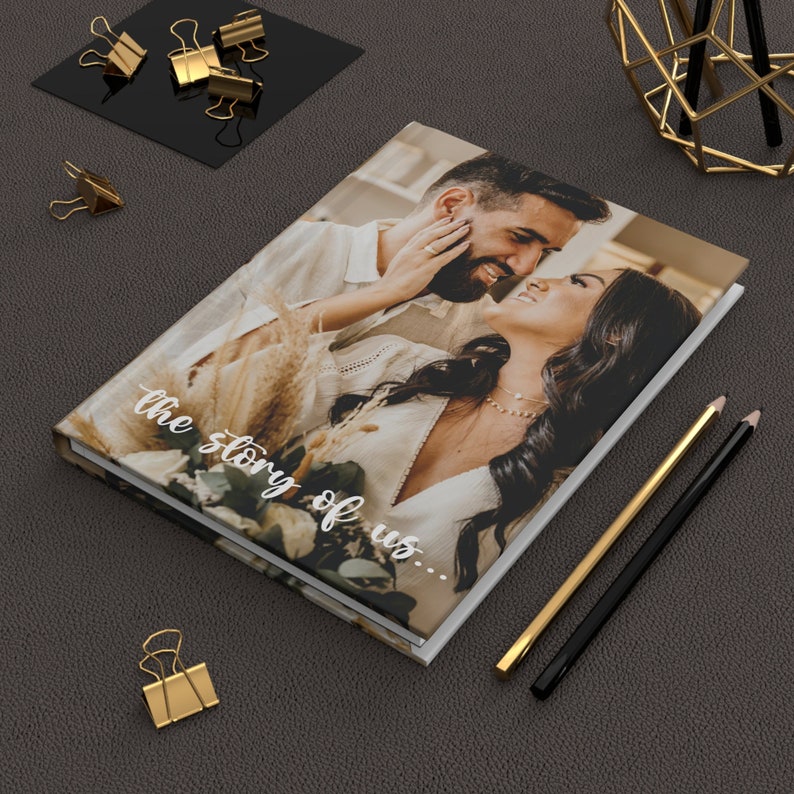 Engaged Journal Engagement Notebook, the Story of Us Journal, Personalized Engagement ...
