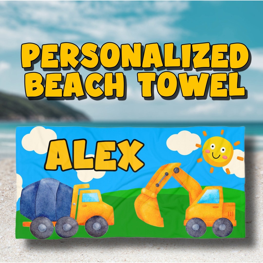 Personalized Kids Beach Towel Custom Beach Towel For Kids personalized-kids-beach-towel-custom-beach-towel-for-kids
