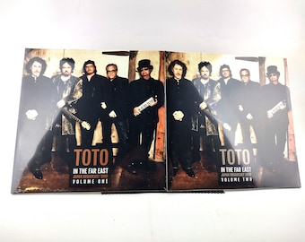 Lot of TOTO LPs - In The Far East Vol.1&2 LPs - NEW! 4 Total LPs