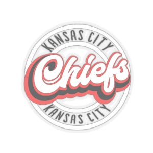 Kansas City Chiefs Kiss-Cut Stickers
