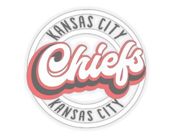 Adesivi Kiss-Felpa dei Kansas City Chiefs