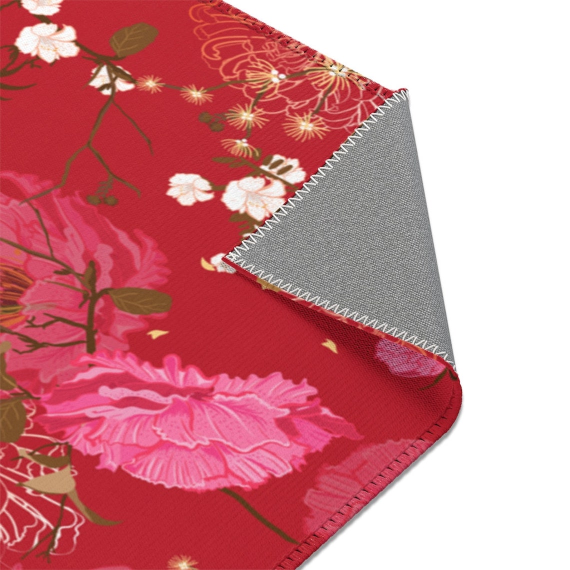 Japanese Cherry Blossom Area rug Etsy