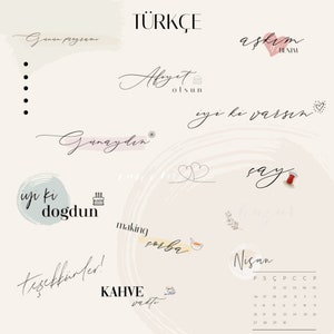 55 Self Love /& Motivation Instagram Story Stickers Blogger Templates lineart Quotes