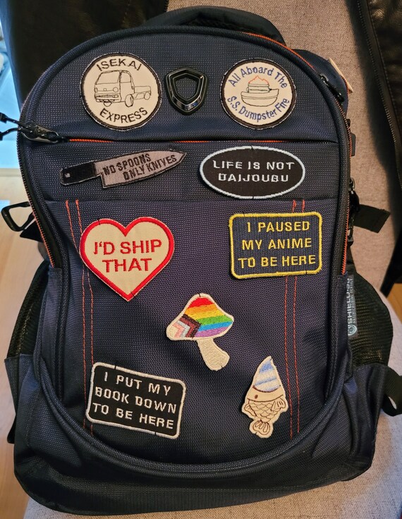 Patchwork Paradise: Elevate Your Anime Backpack Game