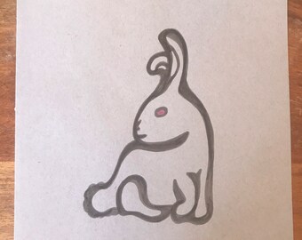 Rabbit with Red Eyes