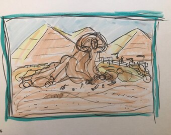 The Sphinx Under Construction