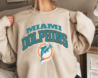 miami dolphins vintage sweatshirt