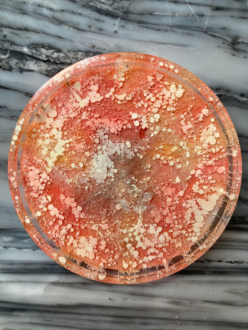 Resin Coaster set 4x Set of resin coasters