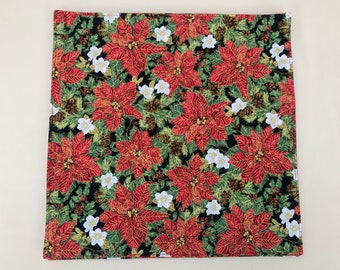 Christmas fabric napkins, Holiday  fabric napkins, Eco-Friendly cloth napkins, Set of 2, 4 or 6