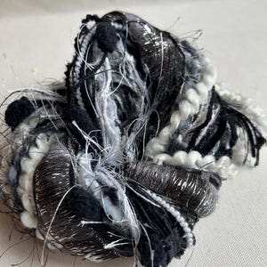 50 yards yarn sampler, Fiber  for embellishments, Mix media arts, Multicolor weaving yarn bundle, Fiber arts, Yarn add-ins, Craft yarn