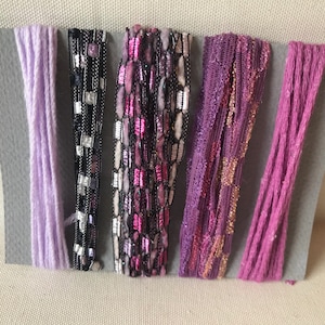 Muestrario de hilos, Fibra para adornos, Artes con técnicas mixtas, Paquete de hilos para tejer multicolor, Artes con fibras, Complementos para hilos, Hilo para manualidades