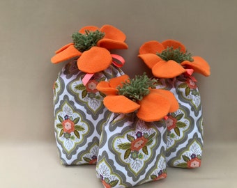 Fabric gift bag, reusable gift bag, Eco friendly