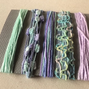 Muestrario de hilos, Fibra para adornos, Artes con técnicas mixtas, Paquete de hilos para tejido multicolor, Artes con fibras, Complementos para hilos, Hilos para manualidades