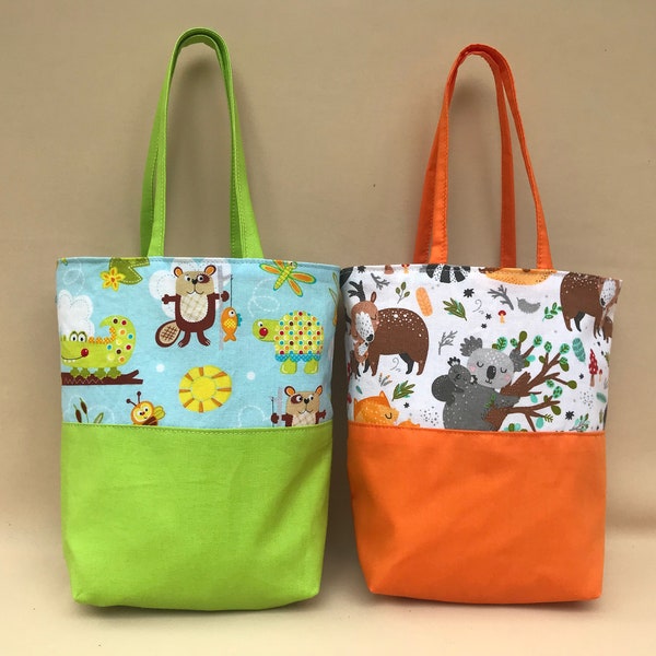 Baby shower fabric gift bag, Baby birthday fabric gift bag, Eco-Friendly cloth gift bag