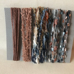 Multicolor Yarn Fiber Bundle: Embellishments, Weaving, Fiber Arts