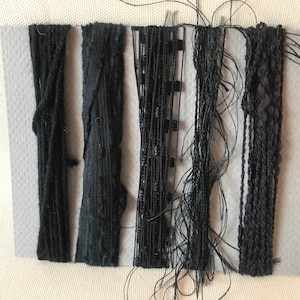Multicolor Yarn Fiber Bundle: Mixed Media Arts, Weaving, Embellishments
