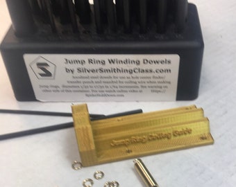 Jump Ring Maker Kit - With 28 Coiling Dowels