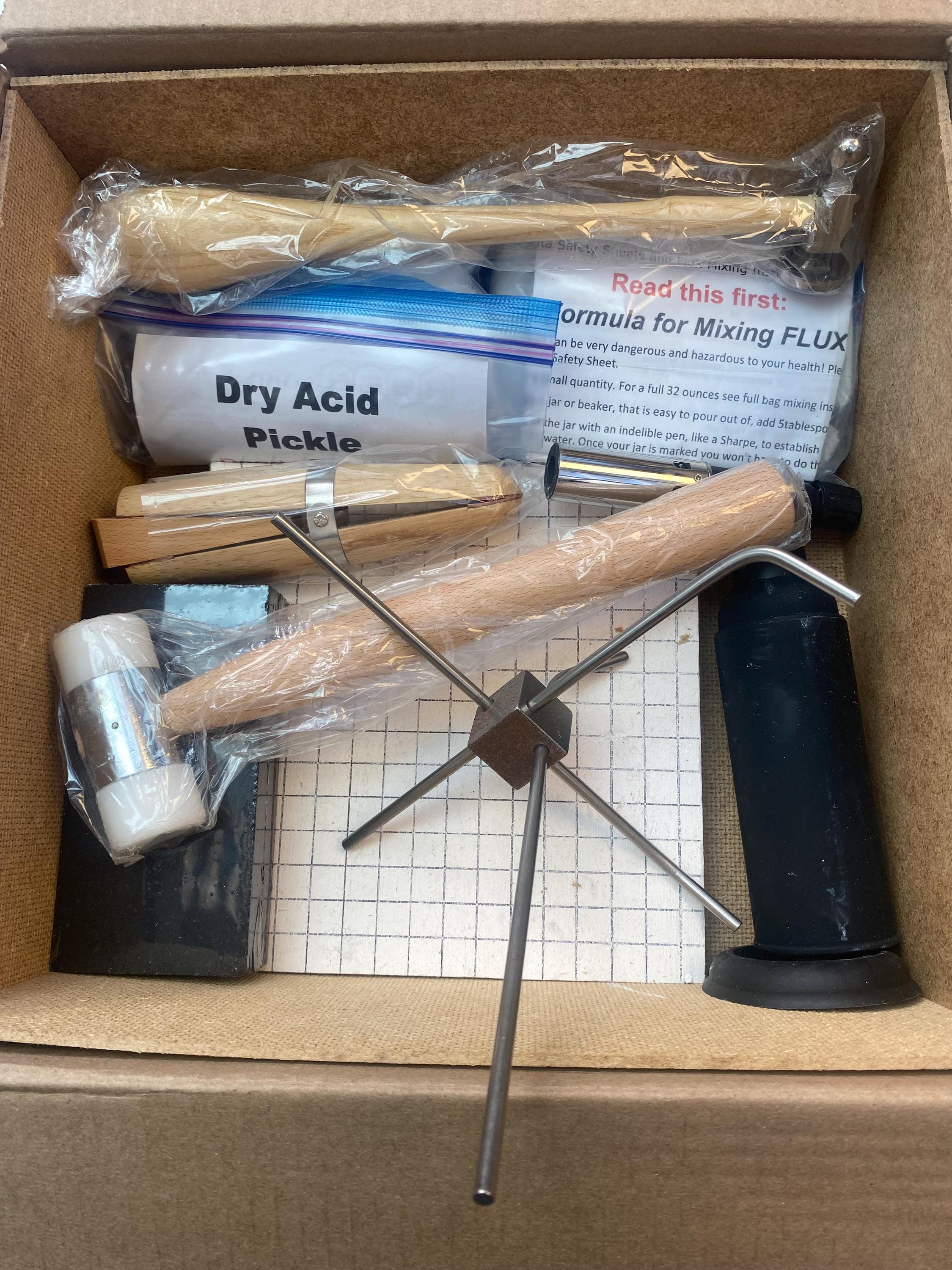 Beginning Silversmithing Tool Kit – Bonus Video Course + 40+