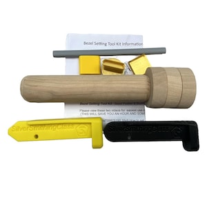 Ergonomic Bezel Pusher Burnisher Tool Set