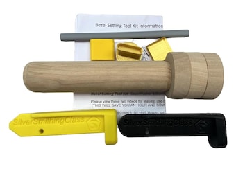 Ergonomic Bezel Pusher Burnisher Tool Set