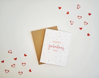 Galentine's Card | Friendship Card | Valentine's Day Card | Happy Valentine's Day | Valentine's Card