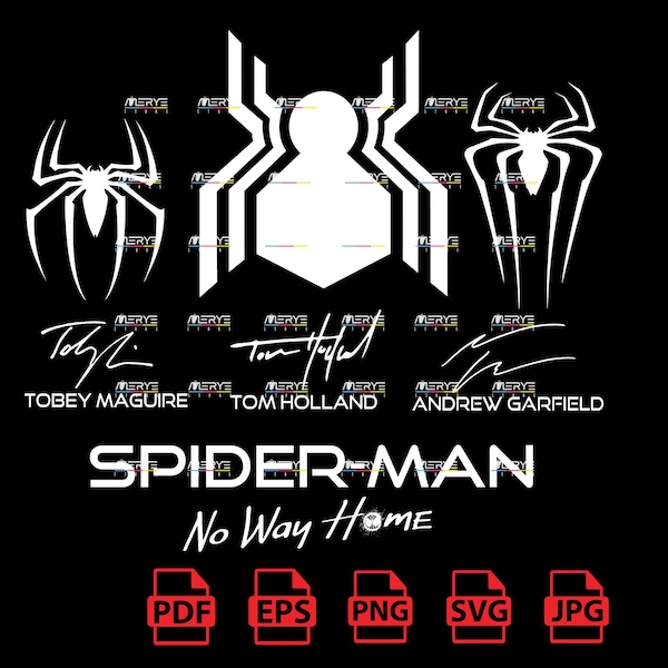 Spider-man signature no way home , Hombre Araña, Spiderman Vector, Spiderman New, Spiderman pdf, eps, svg, png, descarga digital Spiderman