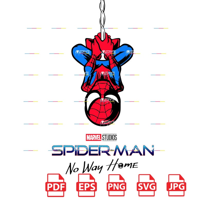 Spiderman No Way Home Hombre Araña Spiderman Vector Etsy
