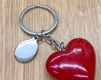 Heart key ring