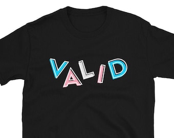 VALID Tee, Trans, Transgender, Transgender Art, Pride, LGBT