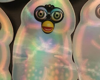 Furby Peen Vinyl Sticker, Transgender, Nonbinary, FTM Trans, Pride, Equality, LGBT, furby