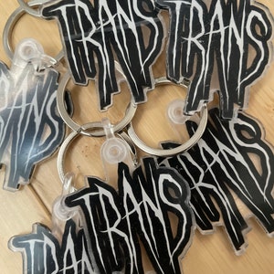 Trans Keychain, Transgender, Nonbinary, FTM Trans, Pride, Equality, LGBT, Top Surgery, MTF trans