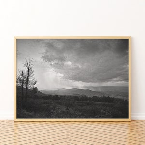 8x11 &quot; digital photography , black and white, mountain, fine art photography, wall art photoprintable