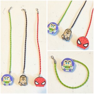 NEW! CHARACTER Face Mask Leash | Face Mask Accessory | Kids & Adults | Choose Your Leash
