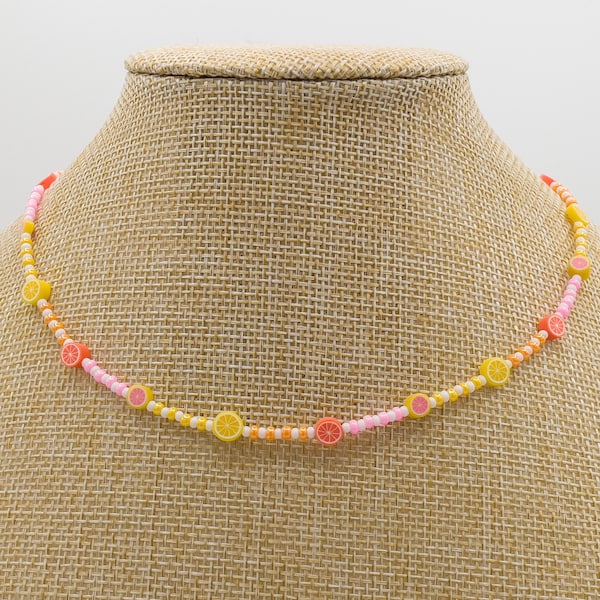 Citrus Party Necklace