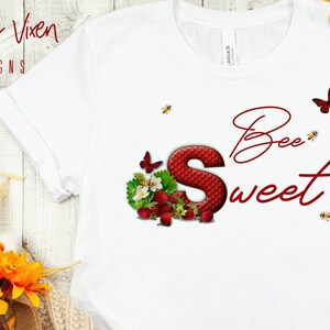 Bee Sweet shirt,  strawberry tshirt, summer shirt, bee shirt, bee sweet tshirt, Short-Sleeve Women&#39;s T-Shirt