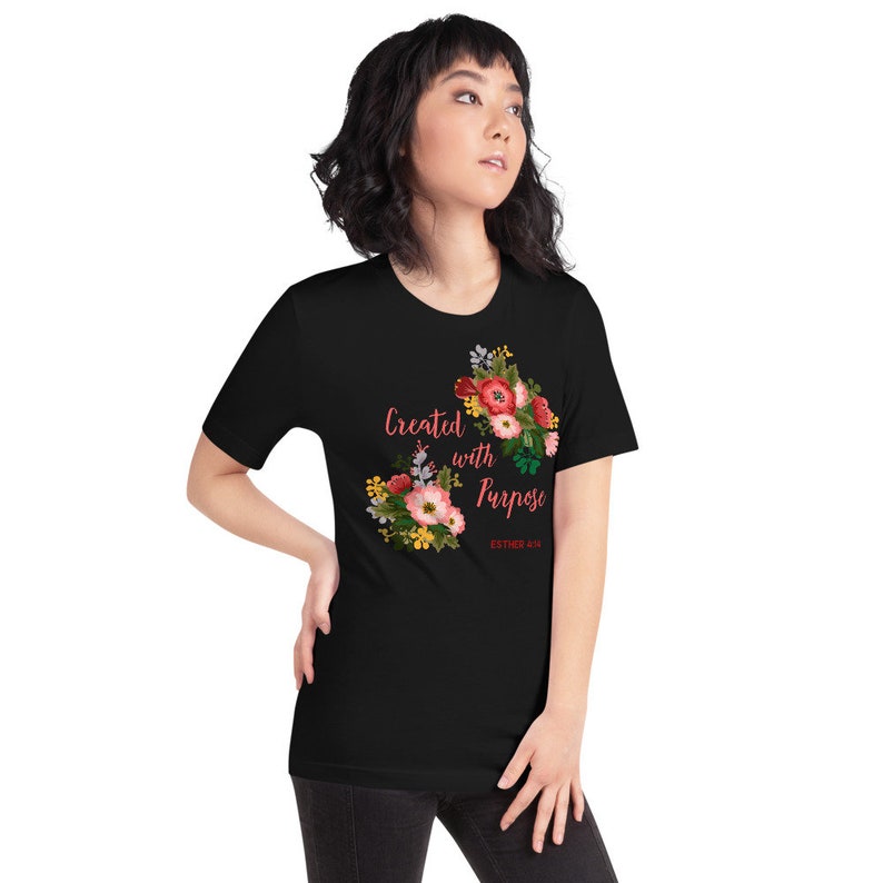 created with a purpose shirt