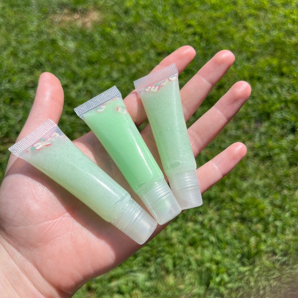 Lip Gloss| Sour Green Apple| High Shine (1 Included)