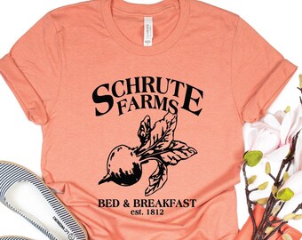 Schrute Farms T-Shirt: Funny Office TV Show Unisex Tee