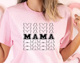 Mama T-Shirt, Mother's Day Gift, Soft Cotton Blend