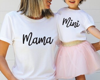 Mama Mini Matching Shirt, Mother's Day Gift