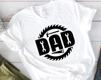 Dad Shirt, Tool Graphic Tee, Father's Day Gift
