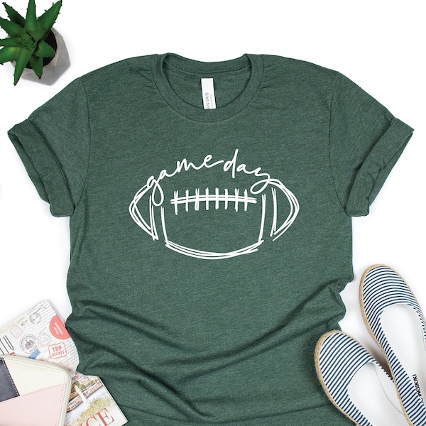 Football Shirt, Game Day Shirt, Football Game Day Shirt, Mom Gift Shirt, Dad Shirt, Football Shirt, Parent Shirt, Womens Football Gift Shirt