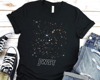 JWST Space Photo Shirt: James Webb Telescope, NASA Astronomy Tee
