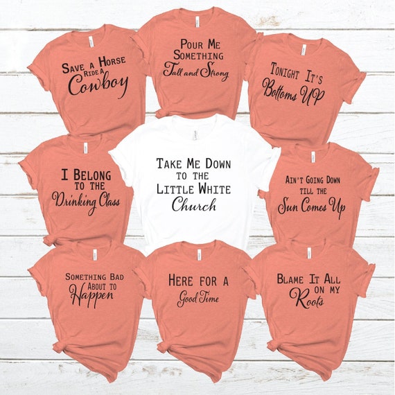 Nash Bash Bachelorette Party Tee: Country Music Bridal Party Shirt