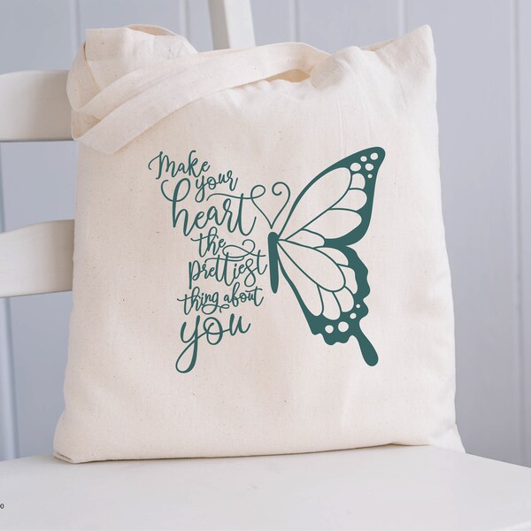 Butterfly Tote Bag Etsy